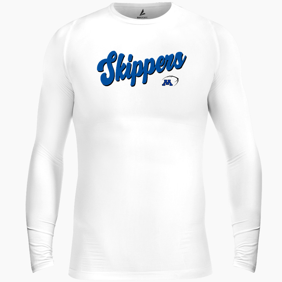 Minnetonka Skippers BSN SPORTS Men's Long Sleeve Compression Top