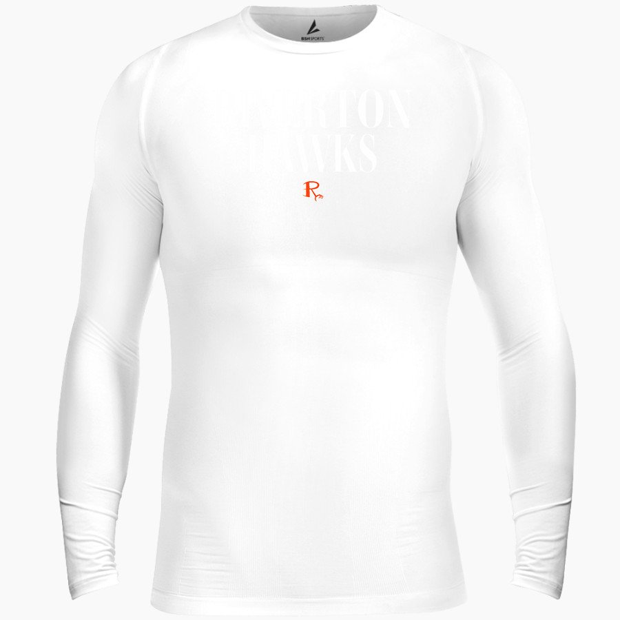Riverton Hawks BSN SPORTS Men's Long Sleeve Compression Top