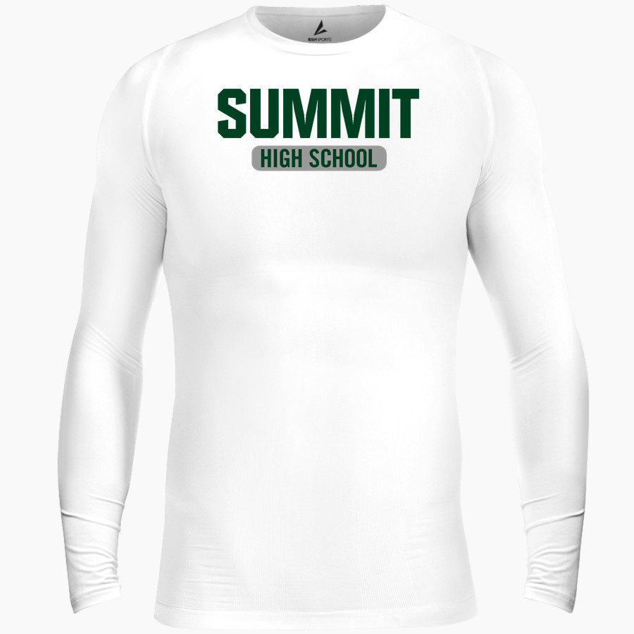 Summit High School Storm BSN SPORTS Men's Long Sleeve Compression Top