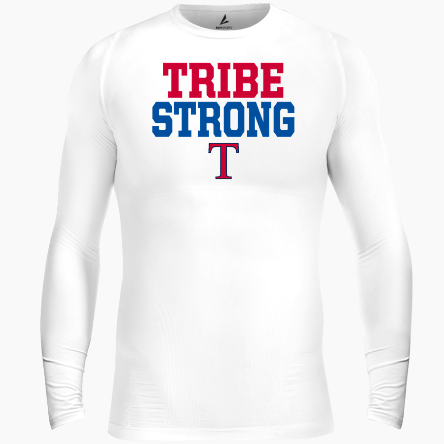 Talawanda Tribe <span class="pdp-name-mascot">Talawanda Tribe</span> BSN SPORTS Men's Long Sleeve Compression Top