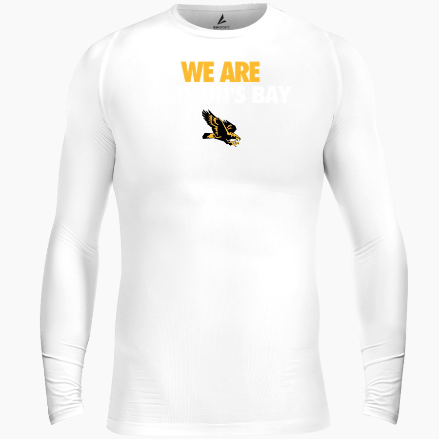 Hudson's Bay Eagles <span class="pdp-name-mascot">Hudson's Bay Eagles</span> BSN SPORTS Men's Long Sleeve Compression Top