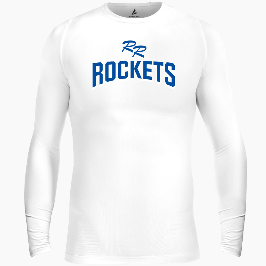 ROBINSON HIGH SCHOOL ROCKETS <span class="pdp-name-mascot">ROBINSON ROCKETS</span> BSN SPORTS Men's Long Sleeve Compression Top