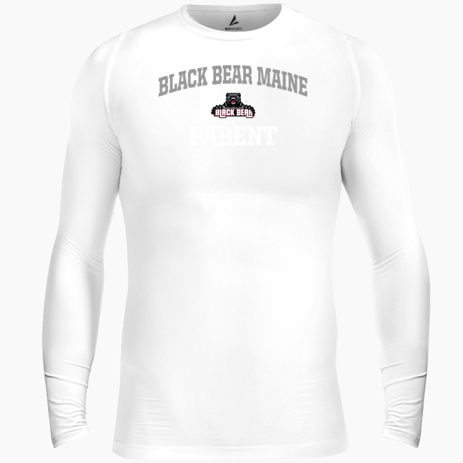 Black Bear Maine Black Bear Maine BSN SPORTS Men's Long Sleeve Compression Top