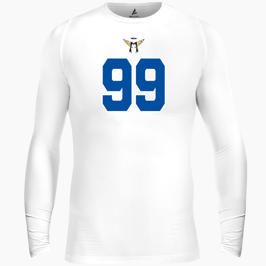 Miller Angels <span class="pdp-name-mascot">Miller Angels</span> BSN SPORTS Men's Long Sleeve Compression Top