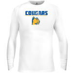 CULBRETH Cougars <span class="pdp-name-mascot">GREY CULBRETH MIDDLE SCHOOL Cougars</span> BSN SPORTS Men's Long Sleeve Compression Top Front Thumbnail