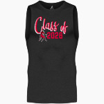 FRONTIER HIGH SCHOOL MUSTANGS BSN SPORTS Men's Sleeveless Compression Top Front Thumbnail