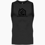 OverSouth OverSouth <span class="pdp-name-mascot">OverSouth</span> BSN SPORTS Men's Sleeveless Compression Top Front Thumbnail