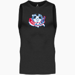 NIAAA - BSN SPORTS Men's Sleeveless Compression Top Front Thumbnail