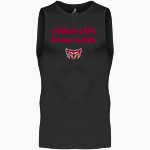 Willamette Bearcats BSN SPORTS Men's Sleeveless Compression Top Front Thumbnail