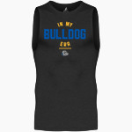 Drummond Bulldogs BSN SPORTS Men's Sleeveless Compression Top Front Thumbnail