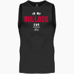 Boscobel Bulldogs BSN SPORTS Men's Sleeveless Compression Top Front Thumbnail