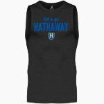 HATHAWAY HIGH SCHOOL HORNETS <span class="pdp-name-mascot">HATHAWAY HORNETS</span> BSN SPORTS Men's Sleeveless Compression Top Front Thumbnail