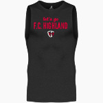 F.C. HIGHLAND F.C. HIGHLAND BSN SPORTS Men's Sleeveless Compression Top Front Thumbnail