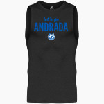 Andrada Mavericks Online Store BSN SPORTS Men's Sleeveless Compression Top Front Thumbnail