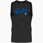 PLAINVIEW CHRISTIAN ACADEMY EAGLES <span class="pdp-name-mascot">PLAINVIEW EAGLES</span> BSN SPORTS Men's Sleeveless Compression Top Front Thumbnail