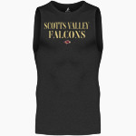 Scotts Valley Falcons BSN SPORTS Men's Sleeveless Compression Top Front Thumbnail