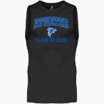ATWATER HIGH SCHOOL FALCONS BSN SPORTS Men's Sleeveless Compression Top Front Thumbnail