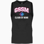 GSSM online store Online Store <span class="pdp-name-mascot">GSSM Eagles</span> BSN SPORTS Men's Sleeveless Compression Top Front Thumbnail