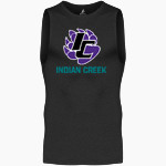 Indian Creek Panthers BSN SPORTS Men's Sleeveless Compression Top Front Thumbnail