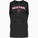 Belle Plaine Tigers BSN SPORTS Men's Sleeveless Compression Top Front Thumbnail