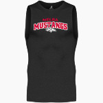 MELBA SENIOR HIGH SCHOOL MUSTANGS BSN SPORTS Men's Sleeveless Compression Top Front Thumbnail