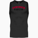 Jupiter Christian Eagles <span class="pdp-name-mascot">Jupiter Eagles</span> BSN SPORTS Men's Sleeveless Compression Top Front Thumbnail