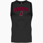 Anna Maria College Amcats <span class="pdp-name-mascot">Anna Maria College Amcats</span> BSN SPORTS Men's Sleeveless Compression Top Front Thumbnail