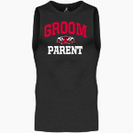 GROOM HIGH SCHOOL TIGERS BSN SPORTS Men's Sleeveless Compression Top Front Thumbnail