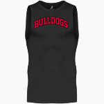 ROBICHAUD HIGH SCHOOL BULLDOGS <span class="pdp-name-mascot">ROBICHAUD BULLDOGS</span> BSN SPORTS Men's Sleeveless Compression Top Front Thumbnail