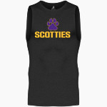 Ballston Spa Scotties The Official Online Store BSN SPORTS Men's Sleeveless Compression Top Front Thumbnail