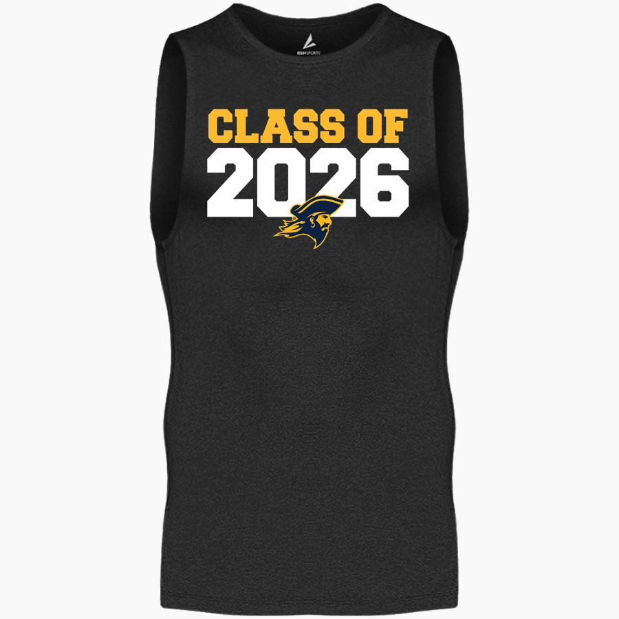 East Tennessee State University Buccaneers <span class="pdp-name-mascot">ETSU Buccaneers</span> BSN SPORTS Men's Sleeveless Compression Top