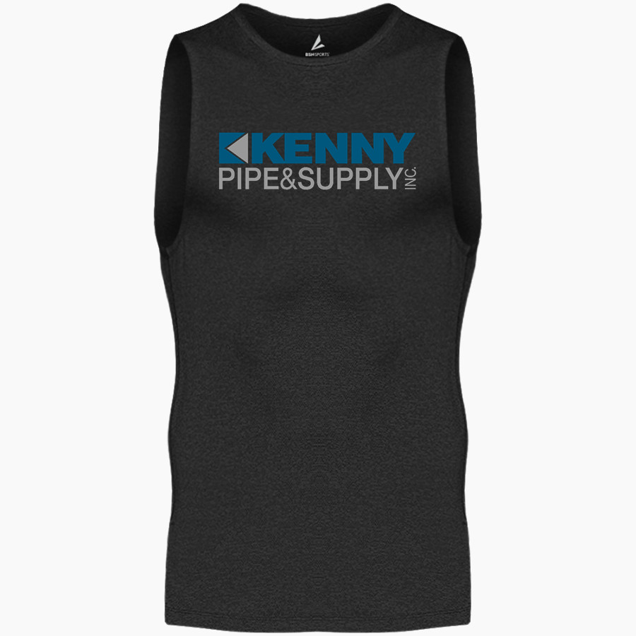 KENNY PIPE & SUPPLY BSN SPORTS Men's Sleeveless Compression Top