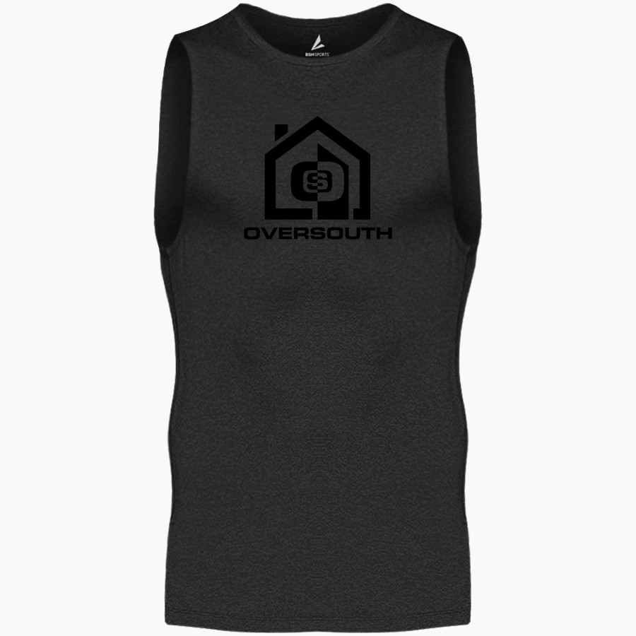 OverSouth OverSouth <span class="pdp-name-mascot">OverSouth</span> BSN SPORTS Men's Sleeveless Compression Top