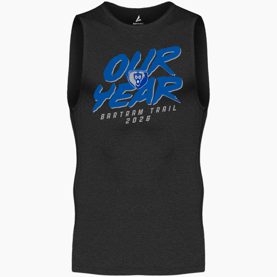 Bartram Trail Bears BSN SPORTS Men's Sleeveless Compression Top
