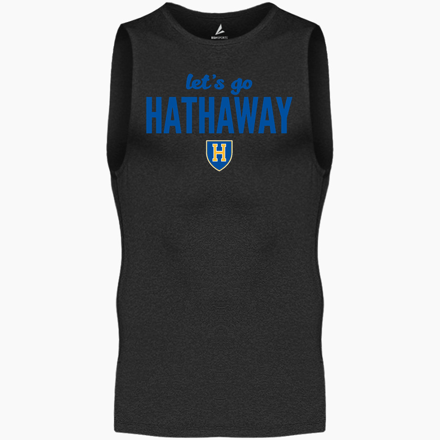 HATHAWAY HIGH SCHOOL HORNETS <span class="pdp-name-mascot">HATHAWAY HORNETS</span> BSN SPORTS Men's Sleeveless Compression Top