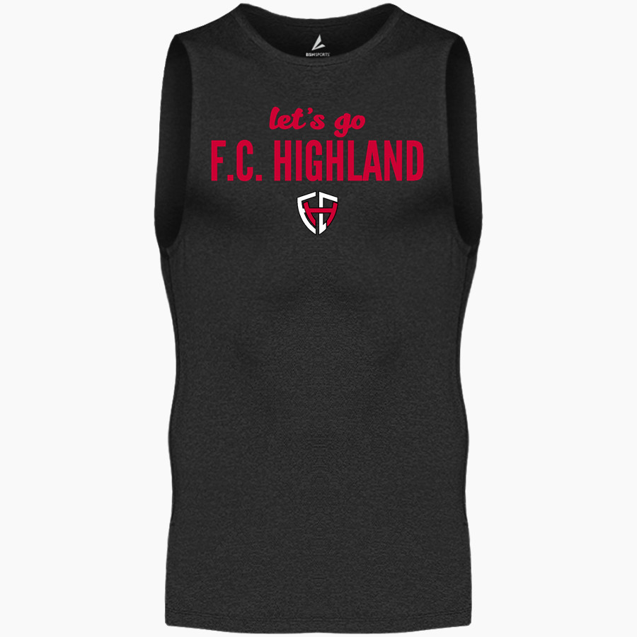 F.C. HIGHLAND F.C. HIGHLAND BSN SPORTS Men's Sleeveless Compression Top