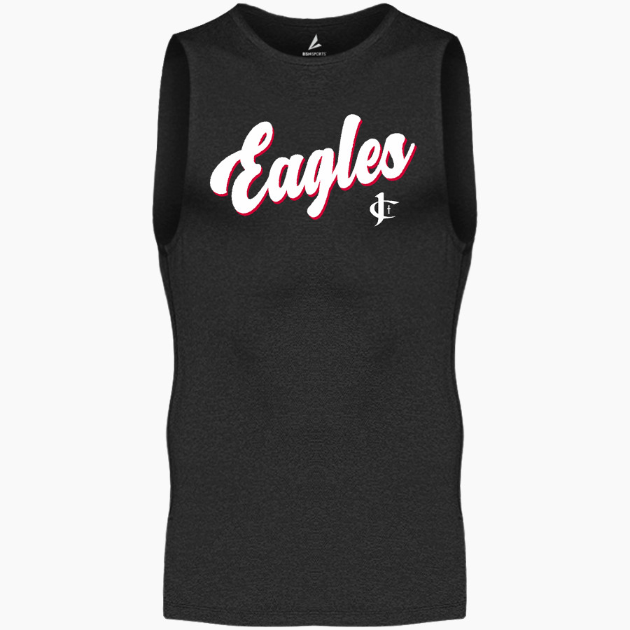 Jupiter Christian Eagles BSN SPORTS Men's Sleeveless Compression Top