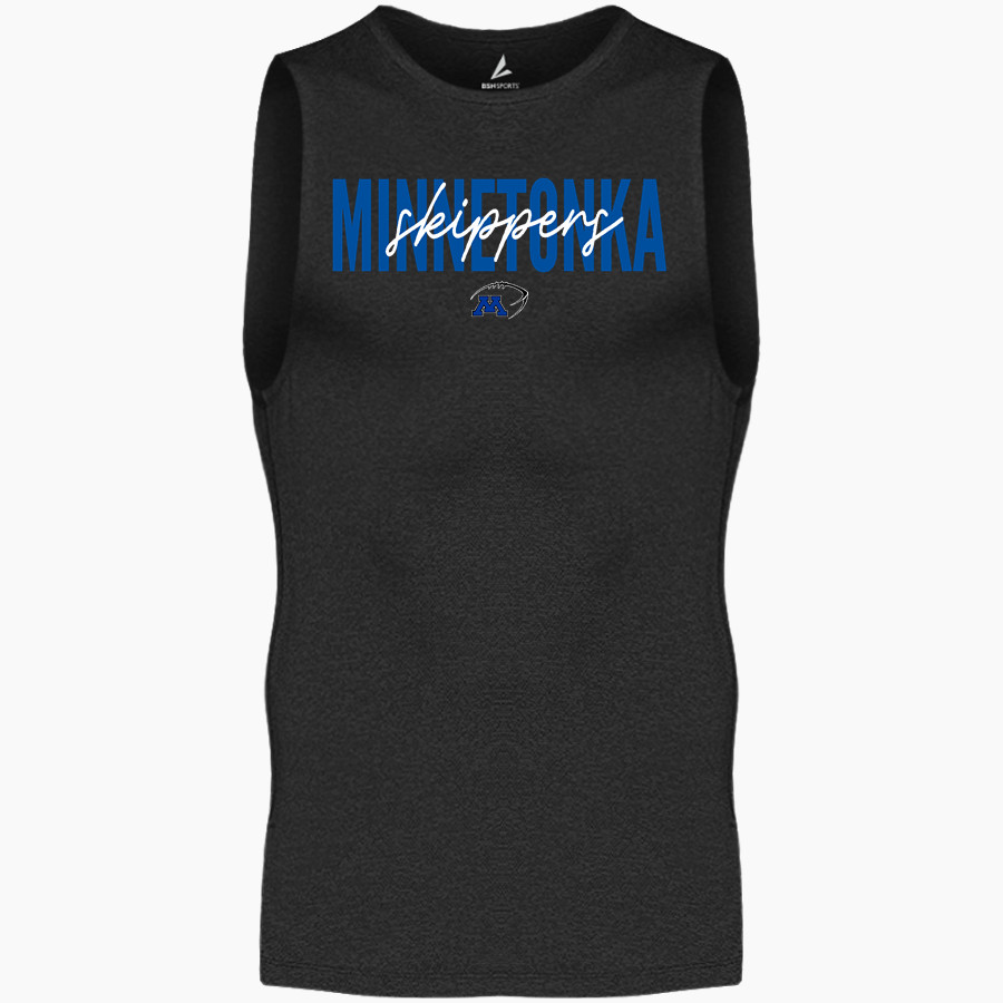 Minnetonka Skippers BSN SPORTS Men's Sleeveless Compression Top