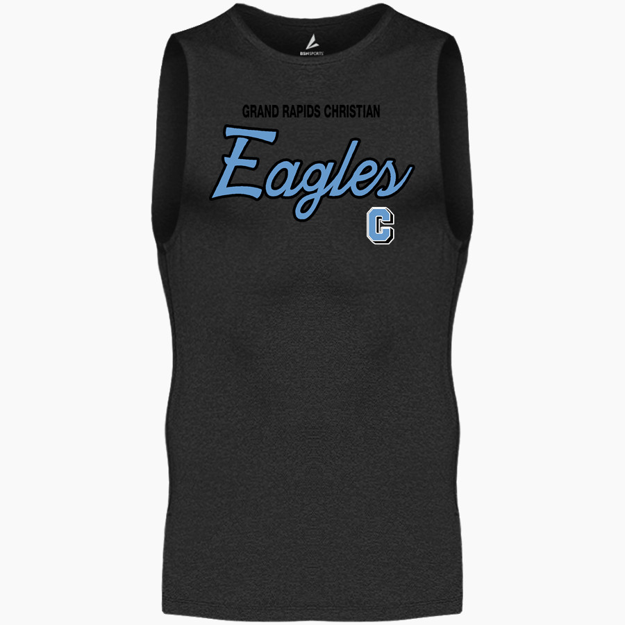 Grand Rapids Christian Eagles BSN SPORTS Men's Sleeveless Compression Top