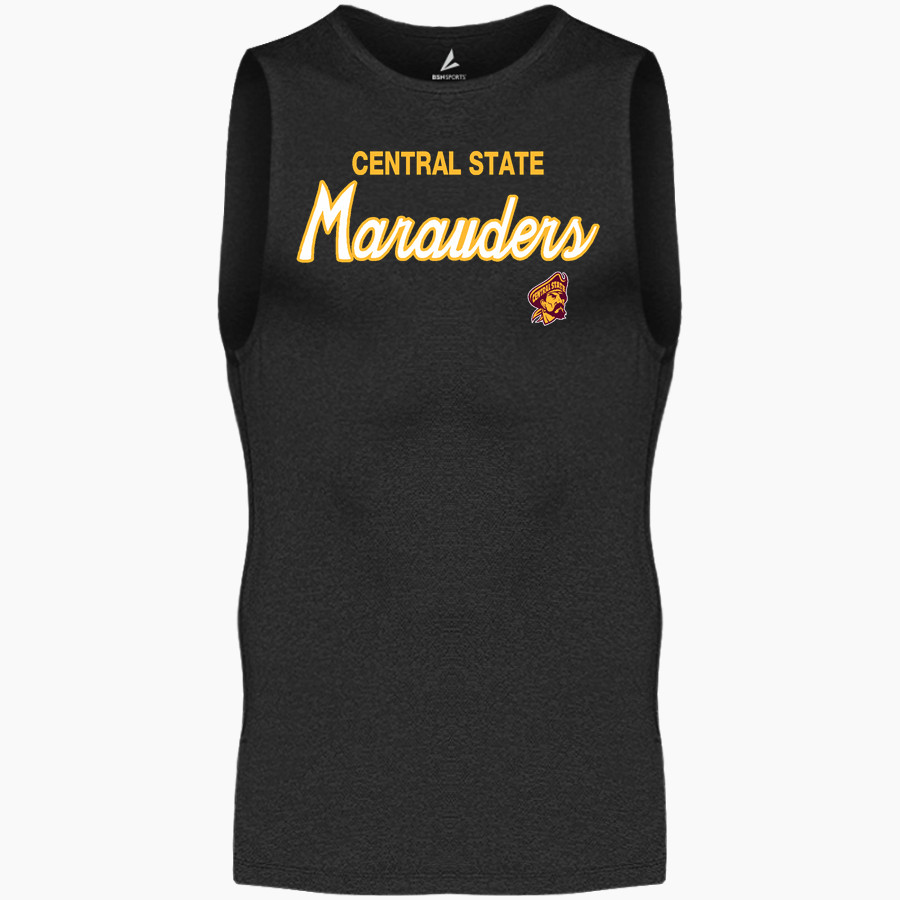 Central State University Marauders Athletics Store <span class="pdp-name-mascot">Central State Marauders</span> BSN SPORTS Men's Sleeveless Compression Top