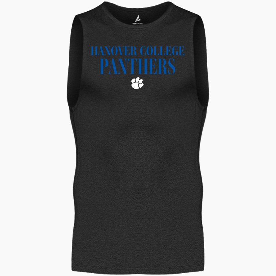 Hanover College Panthers <span class="pdp-name-mascot">Hanover College Panthers</span> BSN SPORTS Men's Sleeveless Compression Top