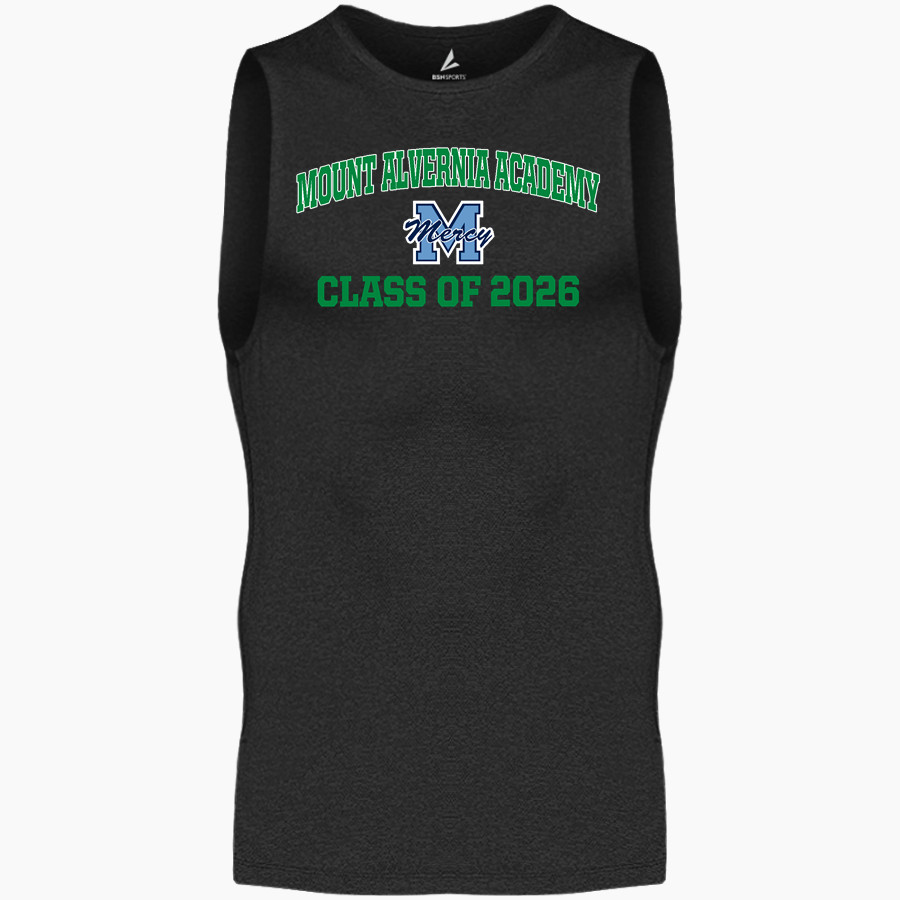 Mount Alvernia Academy Hawks BSN SPORTS Men's Sleeveless Compression Top