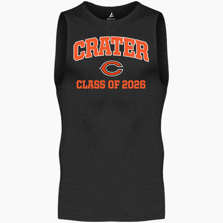Crater Comets BSN SPORTS Men's Sleeveless Compression Top