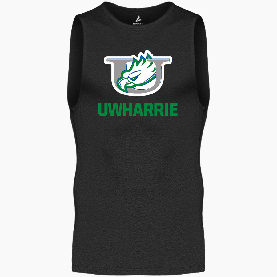 Uwharrie Eagles BSN SPORTS Men's Sleeveless Compression Top