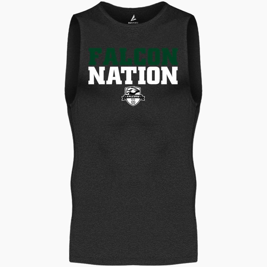 Rush Henrietta Falcons Soccer Club BSN SPORTS Men's Sleeveless Compression Top