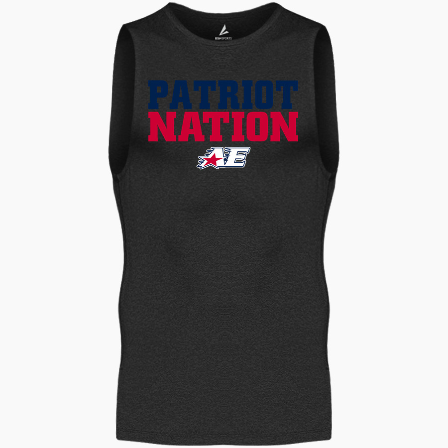 APPLETON EAST PATRIOTS BSN SPORTS Men's Sleeveless Compression Top