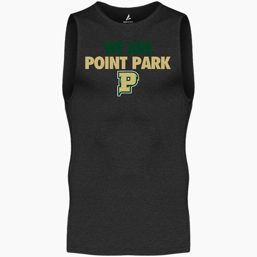 Point Park Athletics The Official Pioneer Online Store BSN SPORTS Men's Sleeveless Compression Top