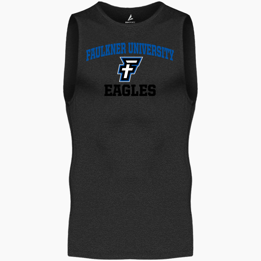 Faulkner University Eagles BSN SPORTS Men's Sleeveless Compression Top