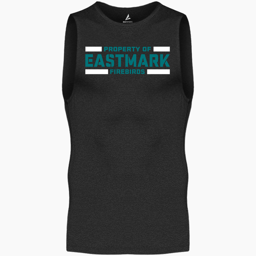 Eastmark Firebirds The Online Store <span class="pdp-name-mascot">Eastmark Firebirds</span> BSN SPORTS Men's Sleeveless Compression Top