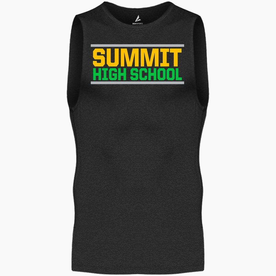 Summit High School Storm BSN SPORTS Men's Sleeveless Compression Top